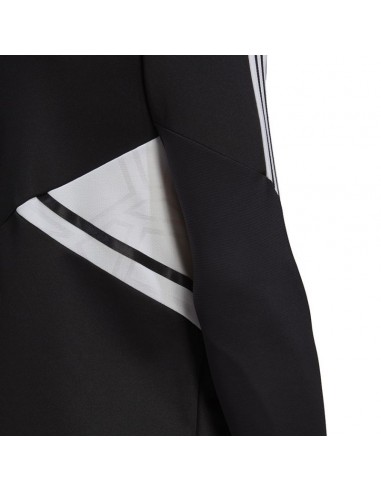 Adidas Condivo 22 Ανδρική Μπλούζα με Φερμουάρ Μακρυμάνικη Black / White HA6269