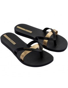 Ipanema Kirei Σαγιονάρες σε Χρυσό Χρώμα 81805-24006 780-20324/BLACK 2