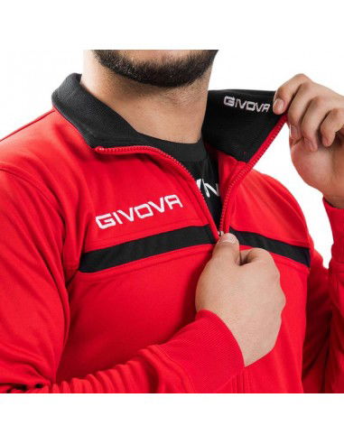 Givova Tuta One Σετ Φόρμας με Λάστιχο Κόκκινο TT012-1210