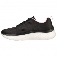 Skechers Hyper Burst Γυναικεία Sneakers Μαύρα 124578-BKPK