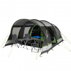 High Peak Garda 4.0 Χειμερινή Σκηνή Camping Τούνελ Πράσινη με Διπλό Πανί για 4 Άτομα 550x280x170εκ. 11821