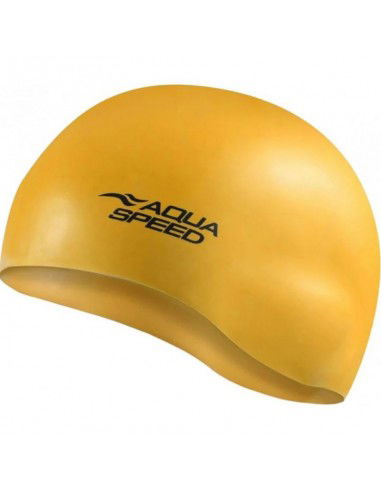 Aquaspeed 111-06 Σκουφάκι Κολύμβησης Ενηλίκων από Σιλικόνη Κίτρινο
