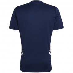 Adidas Condivo 22 Αθλητικό Ανδρικό T-shirt Navy Μπλε με Λογότυπο HA6291