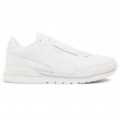Puma Αθλητικά Παιδικά Παπούτσια Running ST Runner Λευκά 384904-02