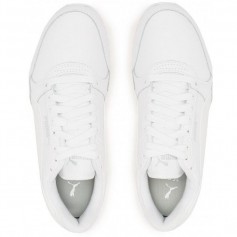 Puma Αθλητικά Παιδικά Παπούτσια Running ST Runner Λευκά 384904-02