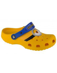 Crocs Παιδικά Σαμπό Θαλάσσης Clog Minions 207461-730 Κίτρινα