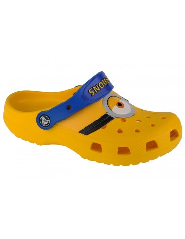Crocs Παιδικά Σαμπό Θαλάσσης Clog Minions 207461-730 Κίτρινα