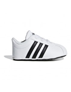 Adidas Βρεφικά Sneakers Αγκαλιάς Λευκά Court F36605