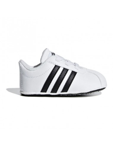 Adidas Βρεφικά Sneakers Αγκαλιάς Λευκά Court F36605