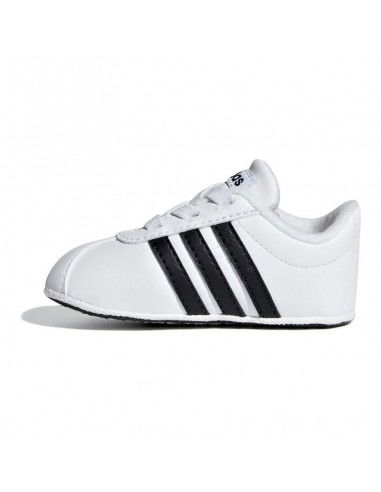 Adidas Βρεφικά Sneakers Αγκαλιάς Λευκά Court F36605