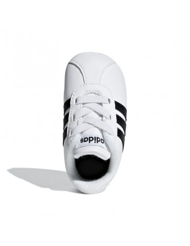 Adidas Βρεφικά Sneakers Αγκαλιάς Λευκά Court F36605