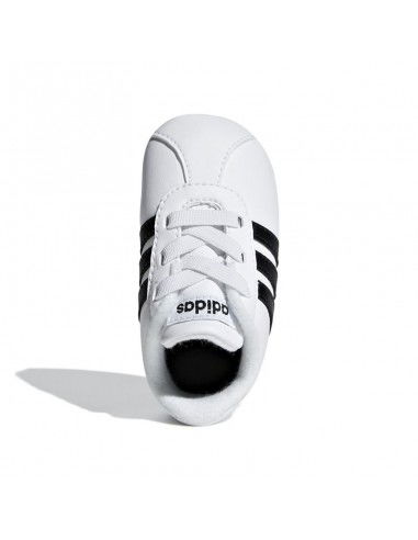 Adidas Βρεφικά Sneakers Αγκαλιάς Λευκά Court F36605