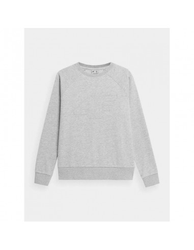 4F Γυναικείο Φούτερ Γκρι 4FSS23TSWSF370-27M