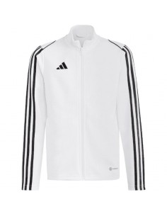 Adidas Αθλητική Παιδική Ζακέτα Λευκή Tiro 23 League HS3524