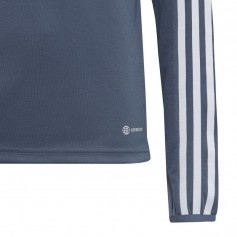 Adidas Παιδική Χειμερινή Μπλούζα Μακρυμάνικη Γαλάζια Tiro 23 HS3491