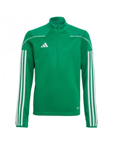 Adidas Παιδική Χειμερινή Μπλούζα Μακρυμάνικη Πράσινη Tiro 23 IB8473