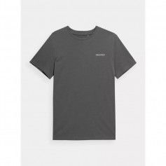 4F Αθλητικό Ανδρικό T-shirt Γκρι Μονόχρωμο 4FSS23TTSHM355-22S
