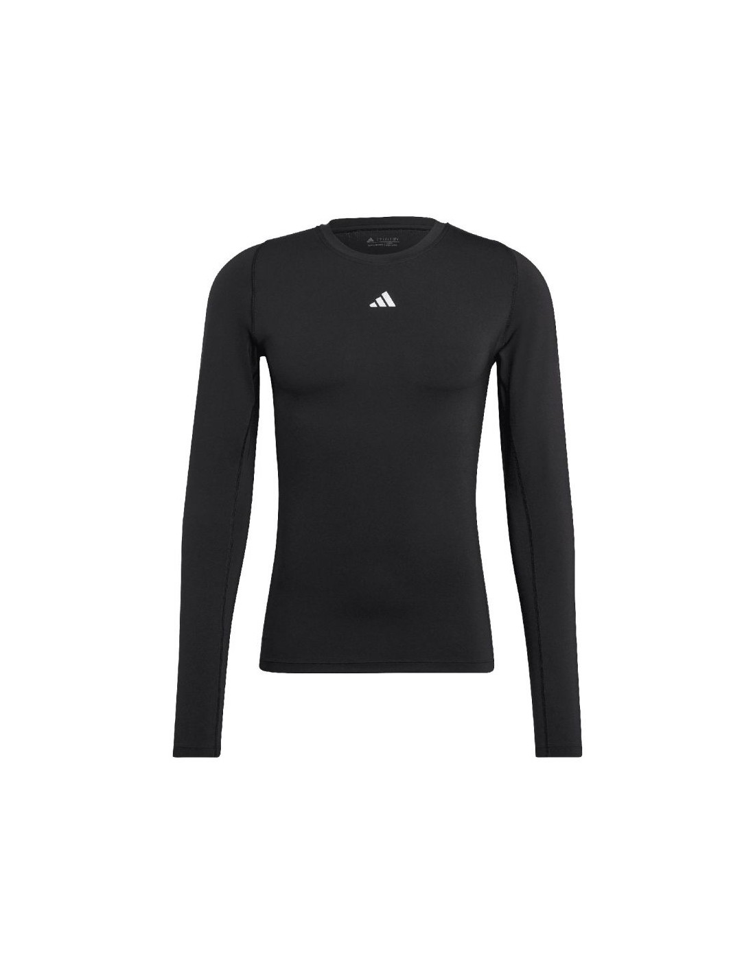 Adidas Techfit Ανδρική Μπλούζα Μακρυμάνικη Μαύρη HP0626