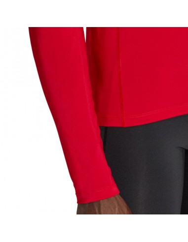 Adidas Techfit Langarm Ανδρική Μπλούζα Μακρυμάνικη Κόκκινη HP0639
