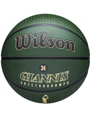 Wilson NBA Player Icon Μπάλα Μπάσκετ Outdoor WZ4006201XB7 Giannis