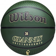 Wilson NBA Player Icon Μπάλα Μπάσκετ Outdoor WZ4006201XB7 Giannis