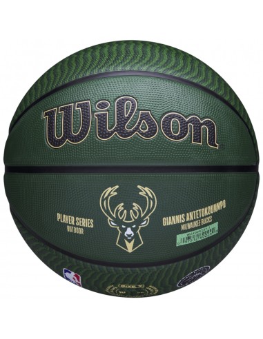 Wilson NBA Player Icon Μπάλα Μπάσκετ Outdoor WZ4006201XB7 Giannis