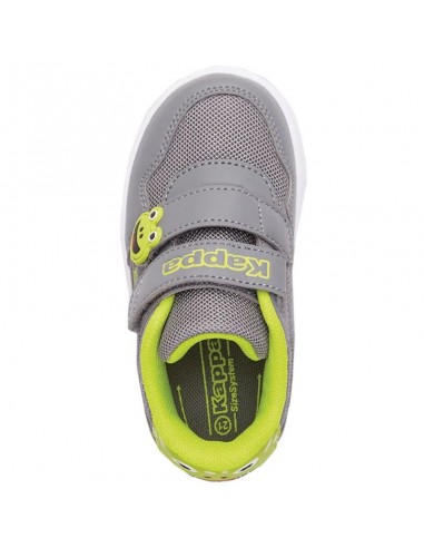 Kappa Παιδικά Sneakers με Σκρατς για Αγόρι Γκρι 280023M-1633