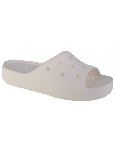 Crocs Slides με Πλατφόρμα σε Λευκό Χρώμα 208180-100 Γυναικεία > Παπούτσια > Παπούτσια Αθλητικά > Σαγιονάρες / Παντόφλες