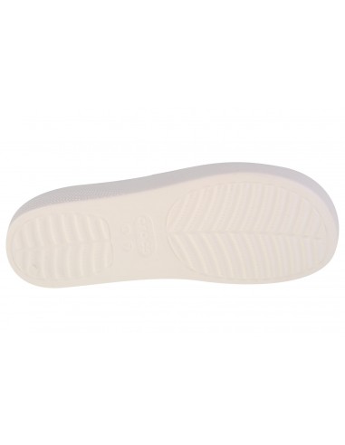 Crocs Slides με Πλατφόρμα σε Λευκό Χρώμα 208180-100