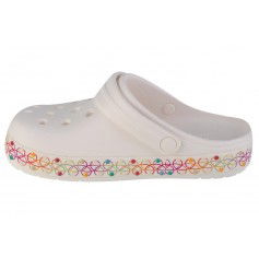 Crocs Παιδικά Ανατομικά Σαμπό Θαλάσσης 208269-94S Λευκά