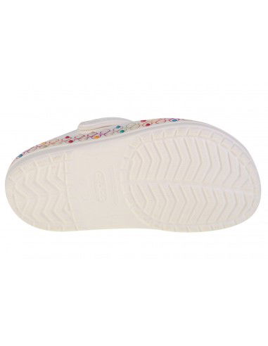 Crocs Παιδικά Ανατομικά Σαμπό Θαλάσσης 208269-94S Λευκά