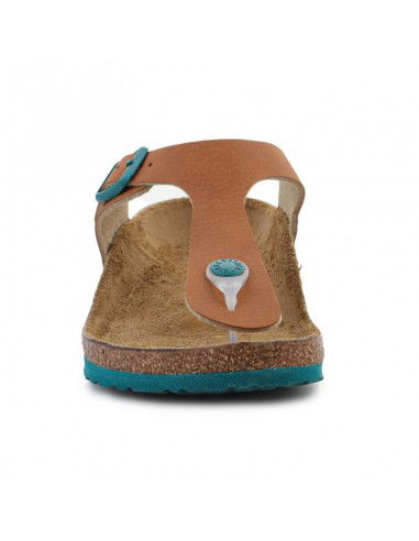 Birkenstock Παιδικές Σαγιονάρες Flip Flops Καφέ Gizeh 1024327