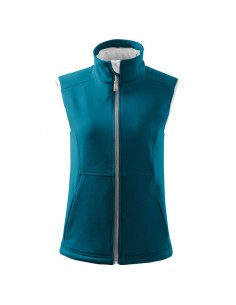 Malfini Softshell Γυναικείο Αμάνικο Μπουφάν Μπλε MLI-51659