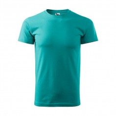 Malfini Ανδρικό Διαφημιστικό T-shirt Κοντομάνικο σε Μπλε Χρώμα MLI-13719