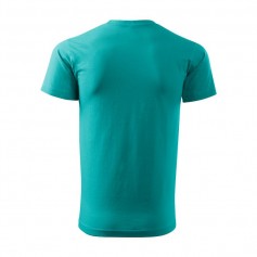 Malfini Ανδρικό Διαφημιστικό T-shirt Κοντομάνικο σε Μπλε Χρώμα MLI-13719