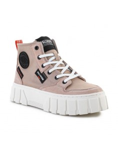 Palladium Pallatower Γυναικεία Flatforms Μποτάκια Μπεζ 98573-662-M