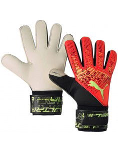 Puma Ultra Grip 2 041814-02 Γάντια Τερματοφύλακα Παιδικά Κόκκινα