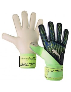 Puma Ultra Grip 4 RC 041814-01 Γάντια Τερματοφύλακα Παιδικά Πράσινα