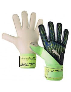 Puma Ultra Grip 4 RC 041814-01 Γάντια Τερματοφύλακα Παιδικά Πράσινα