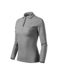 Malfini Γυναικεία Διαφημιστική Μπλούζα Μακρυμάνικη σε Γκρι Χρώμα MLI-23112