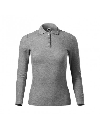 Malfini Γυναικεία Διαφημιστική Μπλούζα Μακρυμάνικη σε Γκρι Χρώμα MLI-23112