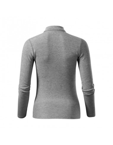 Malfini Γυναικεία Διαφημιστική Μπλούζα Μακρυμάνικη σε Γκρι Χρώμα MLI-23112