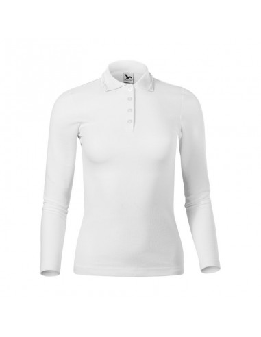 Malfini Γυναικεία Διαφημιστική Μπλούζα Μακρυμάνικη σε Λευκό Χρώμα MLI-23100