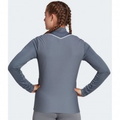 Adidas Γυναικεία Ζακέτα Φούτερ Γκρι HS3516