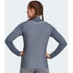 Adidas Γυναικεία Ζακέτα Φούτερ Γκρι HS3516