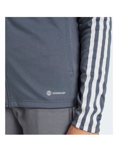 Adidas Γυναικεία Ζακέτα Φούτερ Γκρι HS3516