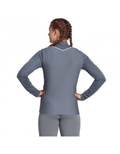 Adidas Γυναικεία Ζακέτα Φούτερ Γκρι HS3516