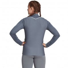 Adidas Γυναικεία Ζακέτα Φούτερ Γκρι HS3516