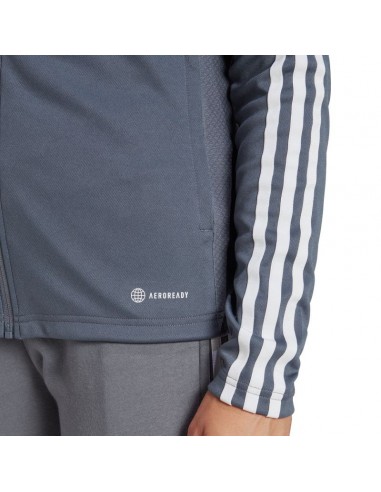 Adidas Γυναικεία Ζακέτα Φούτερ Γκρι HS3516