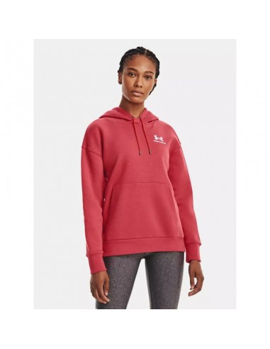 Under Armour Γυναικείο Φούτερ με Κουκούλα Ροζ 1373033-638